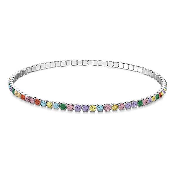 Elastische Tennis-armband in diverse kleuren
