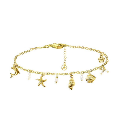 Armband met mariene bedels