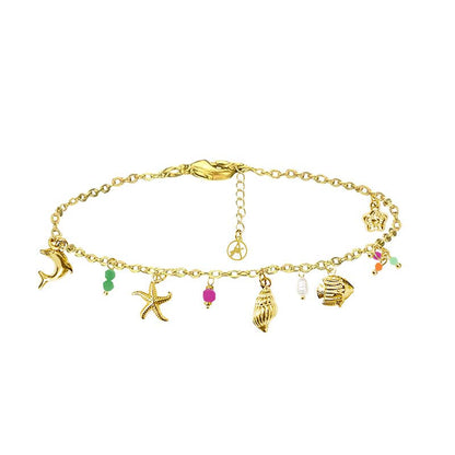 Armband met mariene bedels