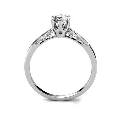 Destiny Ring - Zilver en Kristal